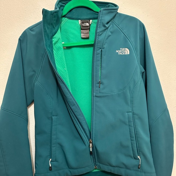 The North Face Track Jacket Womens Apex Bionic Turquoise Women’s Small - Picture 1 of 4